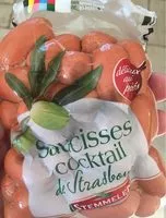 चीनी की मात्रा Saucisses de strasbourg cocktail