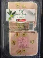 चीनी की मात्रा Pate aux olives tranche x4