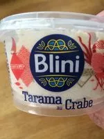 Quantité de sucre dans Tarama au Crabe