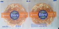 Amount of sugar in 4 Blinis Gourmands