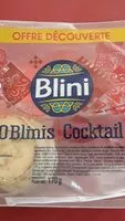 Amount of sugar in Blinis cocktail