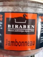 Количество сахара в Jambonneau