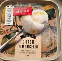 Jumlah gula yang masuk Sorbet citron limoncello