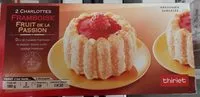 Amount of sugar in Charlottes framboise fruit/ passion