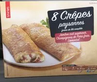 İçindeki şeker miktarı Crêpes paysannes