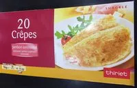 İçindeki şeker miktarı 20 Crêpes Jambon Fromage