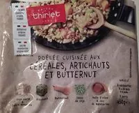 İçindeki şeker miktarı Poêlée céréales, artichauts et butternut