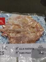 Quantité de sucre dans Ailes de Raies