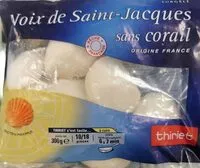 Noix de saint jacques sans corail