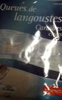 含糖量 queues de langoustes Caraïbes crues
