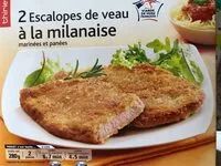 Jumlah gula yang masuk Escalopes de veau à la milanaise