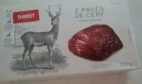 Cantidad de azúcar en Pavés de cerf