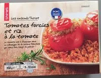 चीनी की मात्रा Tomate farcies et riz à la tomate