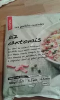 İçindeki şeker miktarı Riz cantonais
