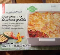 Sokerin määrä sisällä Lasagnes aux légumes grillés