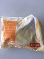 入っている砂糖の量 Sauce beurre blanc