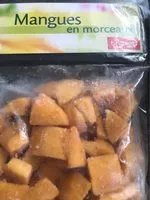 Quantité de sucre dans Mangues en morceaux