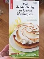 Suhkru kogus sees Mes 2 tartelettes au citron meringuees