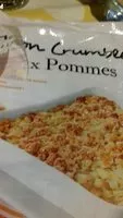 Zuckermenge drin Crumble aux pommes