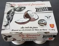 入っている砂糖の量 Le yaourt fermier au lait du jour - brassé sur lit d'éclats de noix de coco