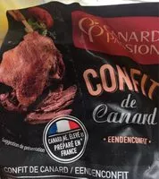 Sucre et nutriments contenus dans Canard passion procanar