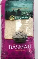 चीनी की मात्रा Riz basmati