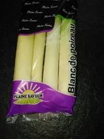 Suhkru kogus sees Blanc de poireaux