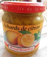 Sokerin määrä sisällä Achard de Citron