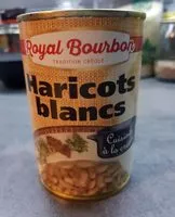 Sokerin määrä sisällä Haricots blancs