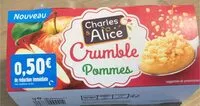 Zuckermenge drin Crumble Pommes