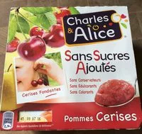 Amount of sugar in Compote Pommes Cerises