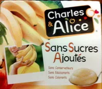 Suhkur ja toitained sees Charles alice