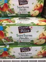 Sucre et nutriments contenus dans Charles et alice