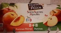 Количество сахара в Compotes pommes pêches et pommes