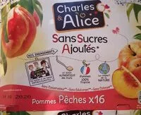 Количество сахара в Pommes pêches