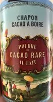 Amount of sugar in Poudre de cacao rare au lait