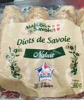 Zuckermenge drin Diots natures
