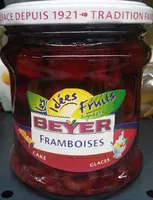 Framboises au sirop