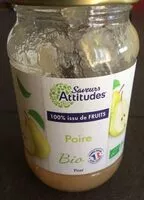 चीनी की मात्रा Préparation de poire bio