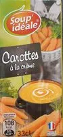 Amount of sugar in Carottes à la crème