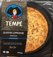 Suhkru kogus sees Quiche Lorraine Tradition