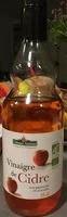 चीनी की मात्रा Vinaigre de cidre