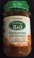 Amount of sugar in Compote Bio Nectarine