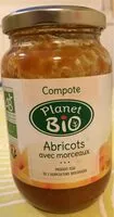 Amount of sugar in Compote abricot