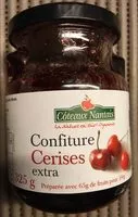 Amount of sugar in Confiture Cerises extra