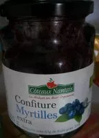 चीनी की मात्रा Confiture Myrtilles extra