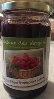 Quantité de sucre dans Confiture framboise extra bio