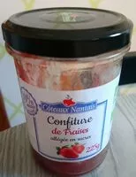 चीनी की मात्रा Confiture de fraises