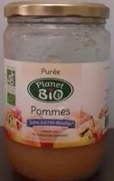 Amount of sugar in Purée pommes