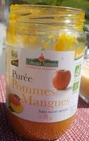 चीनी की मात्रा Purée Pommes Mangues